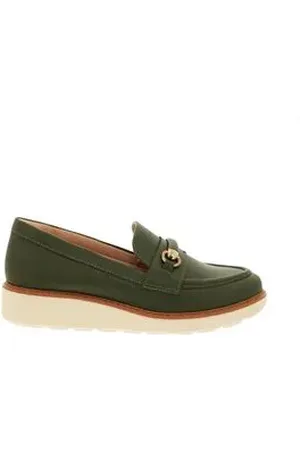 MODARE Sapato Feminino Mocassim Ultra Conforto Verde 34