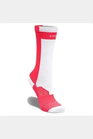 OLYMPIKUS Meia Masculina Cano Médio Bpc Branco E Rosa 39