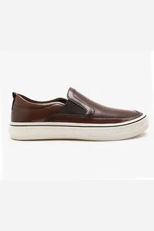Democrata Sapatênis Masculino Denim Fender Marrom Tan