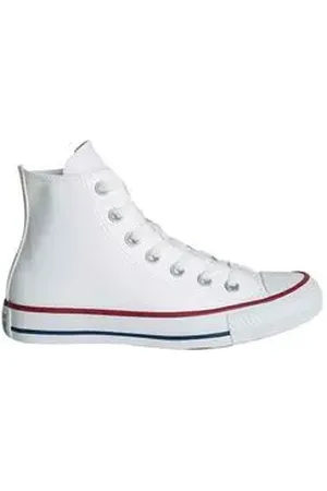 Converse Tênis Adulto Casual Chuck Taylor All Star New Malden Hi Branco E Vermelho Branco