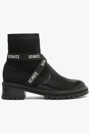 Schutz Bota Feminino Coturno S206360073-0001 35