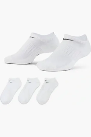 Nike Kit Meia Unissex Curto U Nk Everyday Cushioned 3 Pares White