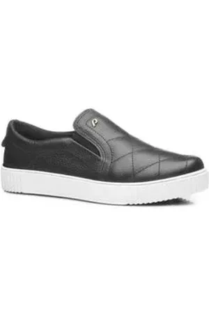 PEGADA Tênis Moda Casual Feminino Em Couro 35