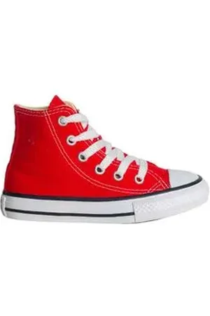 Converse Tênis Juvenil Casual Chuck Taylor All Star Canvas Vermelho Vermelho
