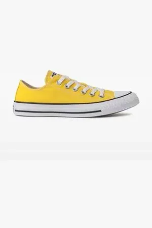 Converse Tênis Adulto Casual Chuck Taylor All Star Seasonal Colors Amarelo Amarelo