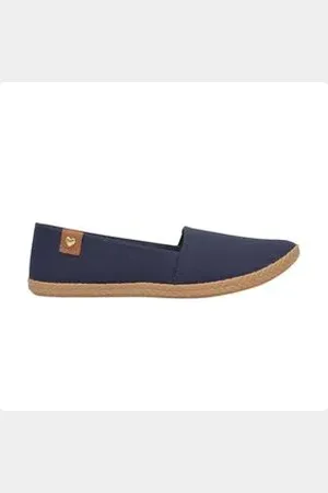 MOLECA Sapatilha Alpargatas Feminina Azul Marinho 34