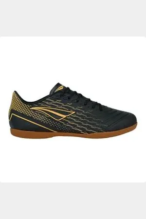 Penalty Chuteira Indoor Masculina Garra Y-2 Preta E Dourada 44