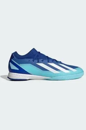 adidas Chuteira Indoor Masculina X Crazyfast.3 Azul 39