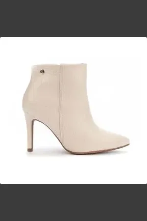 VIZZANO Bota Feminina Cano Baixo Branco 34