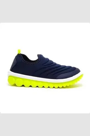 BIBI Tênis Infantil Running Roller 2.0 Azul Naval