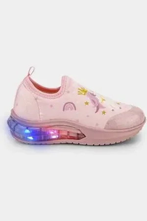 BIBI Tênis Casual Infantil Space Wave Rosa Sugar