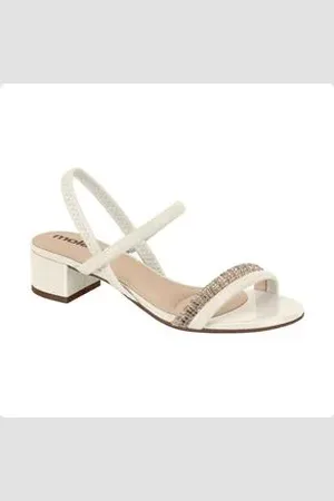 MOLECA Sandalia Fem Salto Baixo 5259.846-26545.96842 38