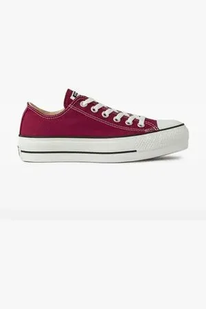 Converse Tênis Adulto Casual Chuck Taylor All Star Lift Canvas Bordo Bordo