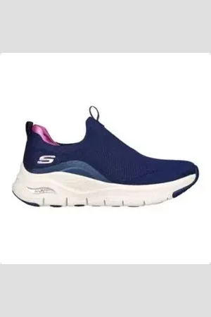 Skechers Tênis Running Feminino Arch Fit Azul 34
