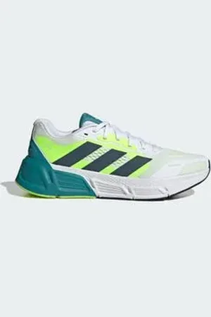 adidas Tênis Casual Masculino Questar 2 Branco E Verde 38