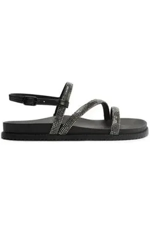 Anacapri Sandália Feminino Rasteiro C3027600150003 Preto