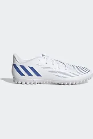 adidas Chuteira Masculina Adulta Predator Edge.4 Society Branca E Azul Ftwr White