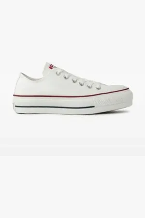 Converse Tênis Adulto Casual Chuck Taylor All Star Lift Canvas Branco Branco