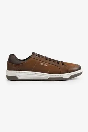 FERRACINI Sapatênis Masculino Marrom 42