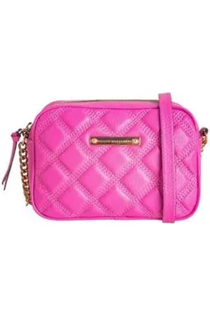 DAYANE MAGALHÃES Bolsa Feminina Transversal Dayane Magalhães Rosa Un