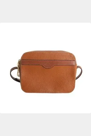 DAYANE MAGALHÃES Bolsa Câmera Bag De Couro Dayane Magalhães Caramelo Un