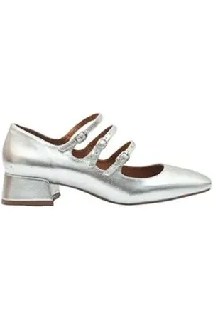 DAYANE MAGALHÃES Sapato Boneca Vintage Tiras Fivela Dayane Magalhães Prata 35
