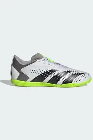 adidas Chuteira Indoor Masculina Predator Accuracy.4 Branca E Verde Black