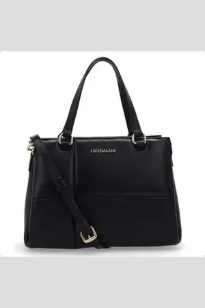 Luz da Lua Bolsa Feminina Tote Média Preta Un