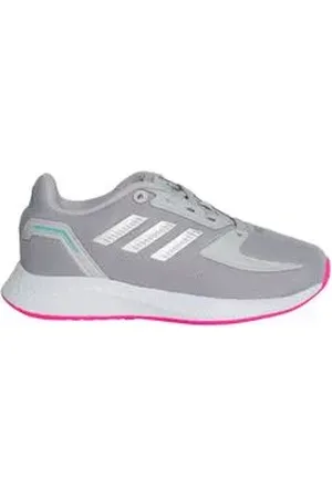 adidas Tênis Infantil Runfalcon 2.0 Cinza E Rosa Cinza