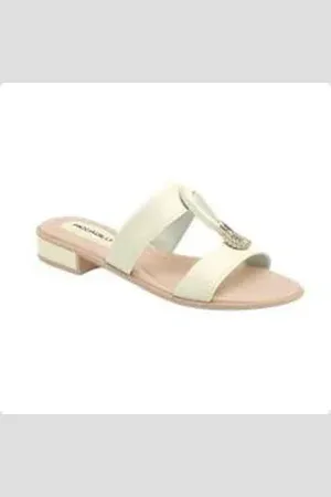 Piccadilly Tamanco Feminino Salto Baixo Branco 38