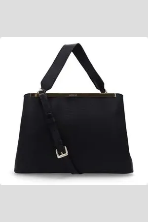 Luz da Lua Bolsa Feminina Tote Grande Preta Un