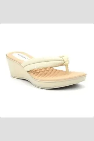 Piccadilly Tamanco Feminino Anabela Branco 35