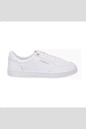 Luz da Lua Tênis Moda Feminino Branco 34