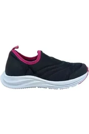 Kidy Tênis Infantil Running Energy Preto E Rosa Preto