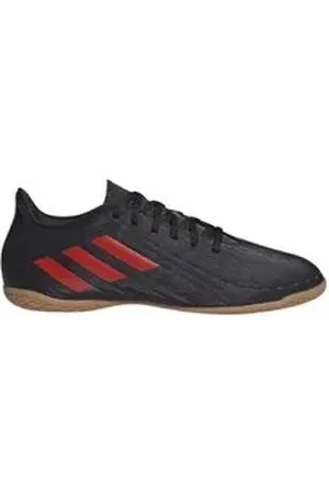 adidas Chuteira Masculina Indoor Preto E Vermelho Preto