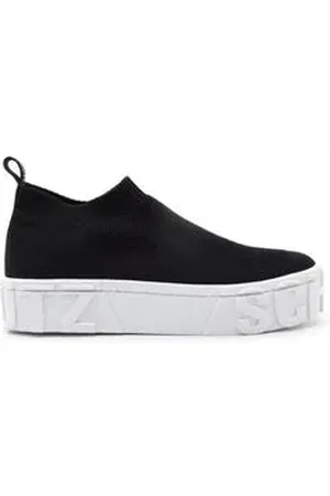 Schutz Tênis Feminino Slip On Mauli Knit Preto 38