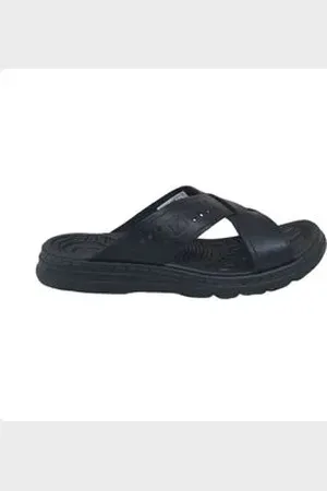 PEGADA Chinelo Masculino Slide Em Couro 38