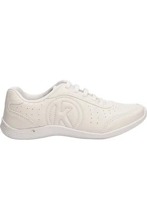 KOLOSH Tênis Casual Feminino Pesponto Detalhado