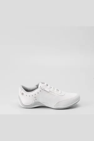 KOLOSH Tênis Sport Style Feminino Detalhe Rebite & Zíper