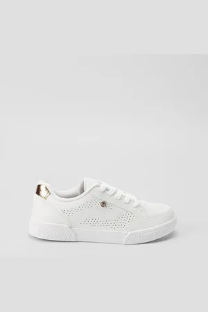 KOLOSH Tênis Casual Feminino Pespontos
