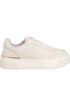 KOLOSH Tênis Sport Style Flatform Feminino Logo Metalizado