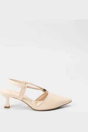 BEBECÊ Scarpin Slingback Bebecê Tiras Strass