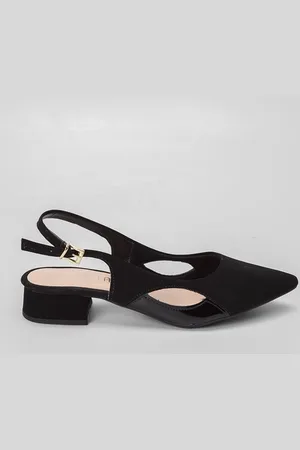 GABRIELA Scarpin Slingback Recorte Lateral