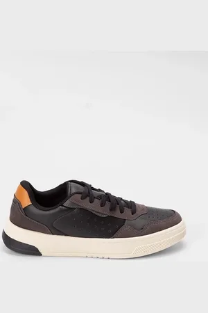 MAC & JAC Tênis Masculino Recorte Nobuck