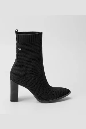 MISSISSIPI Bota Knit Cano Médio