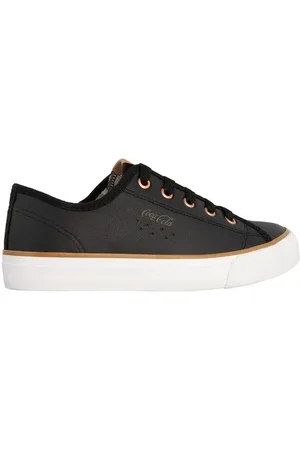 Coca-Cola Tênis Stream Leather Casual Feminino
