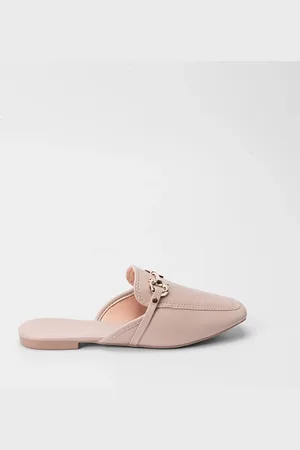 Penelope Mule Penélope Detalhe Fivela Nude