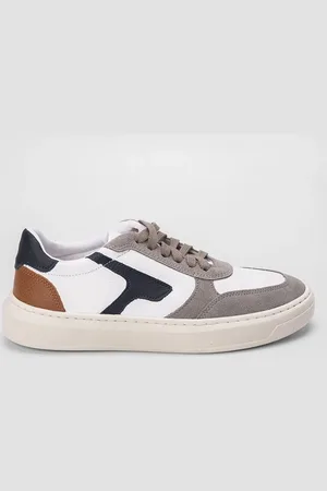 MAC & JAC Tênis Masculino Casual Recortes Estilizados
