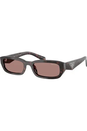 Prada Unisex Sunglass PR B06S - Frame color: , Lens color: Marrom-claro