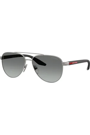 Prada Unisex Sunglass PS A52S - Frame color: , Lens color: Cinza degradê